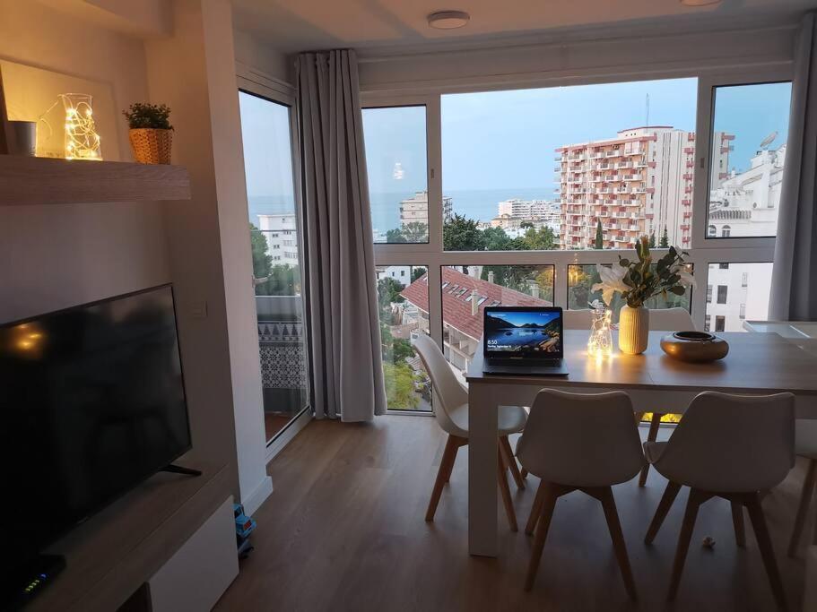 Beautiful Sea Views Cozy Apartment 350 M From Beach Benalmádena Exterior photo